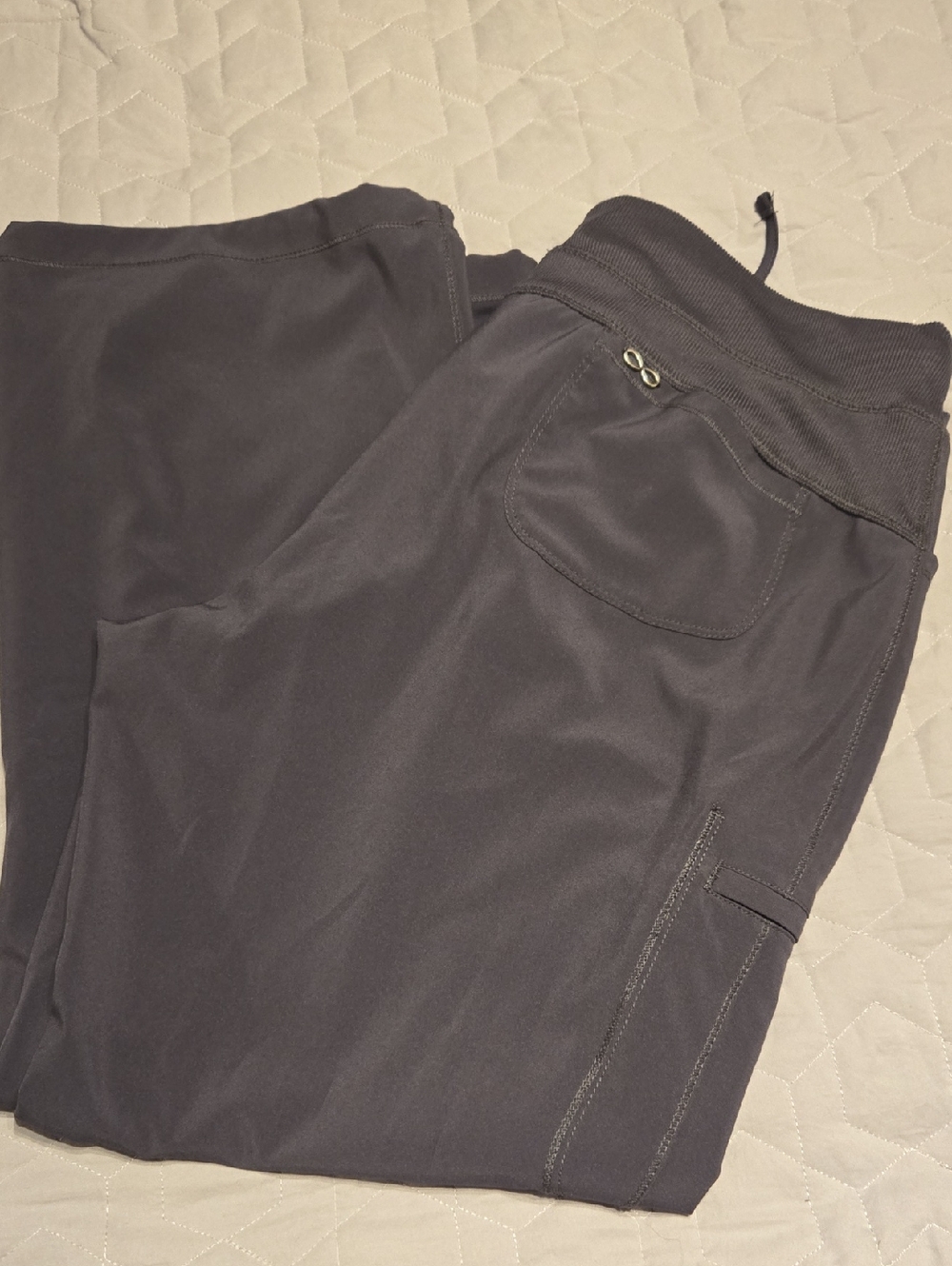 Women's Xl Petite Cherokee Infinity Drawstring Scrub Bottoms